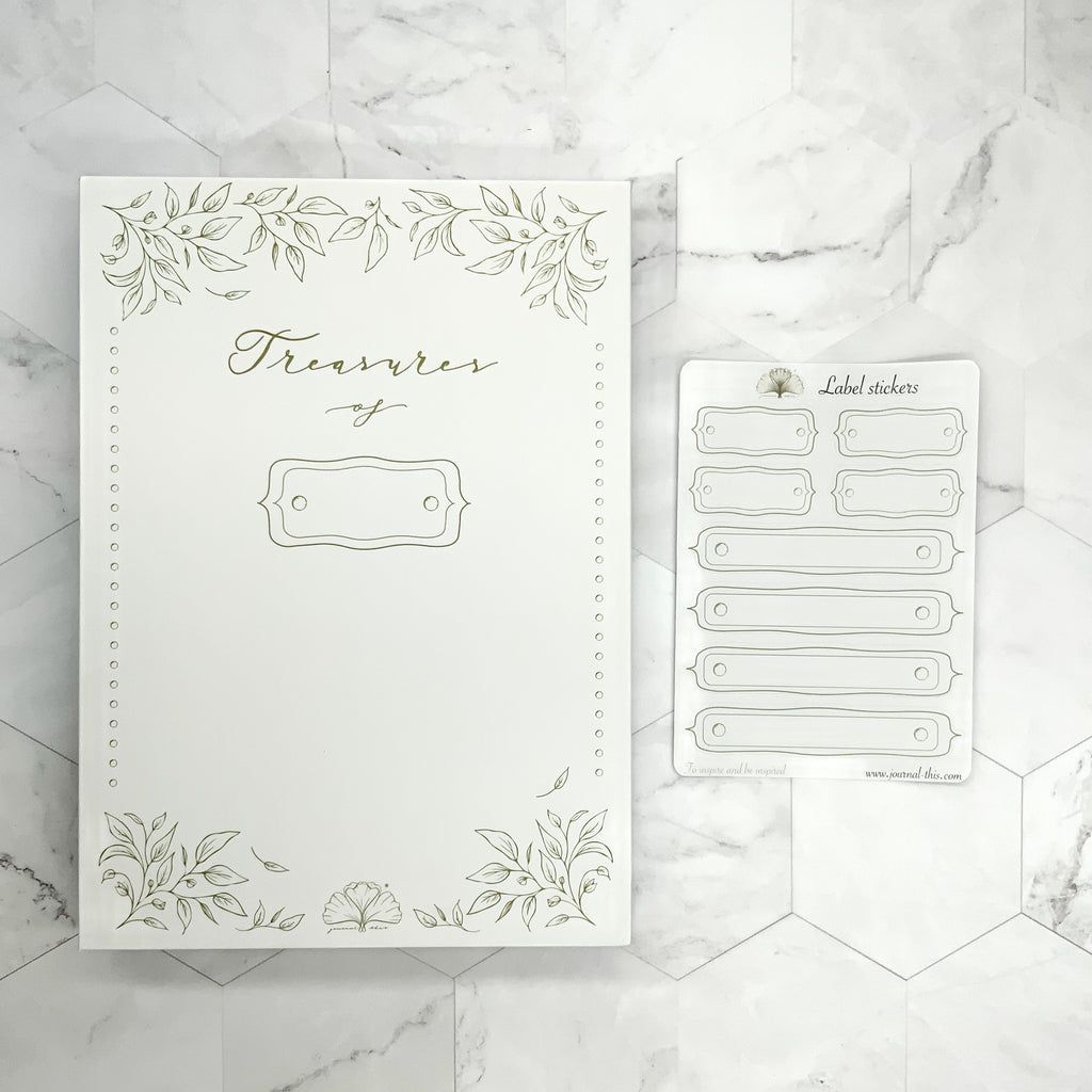 Bullet Journal a5 bewaarbox stipjes blad planner journal this