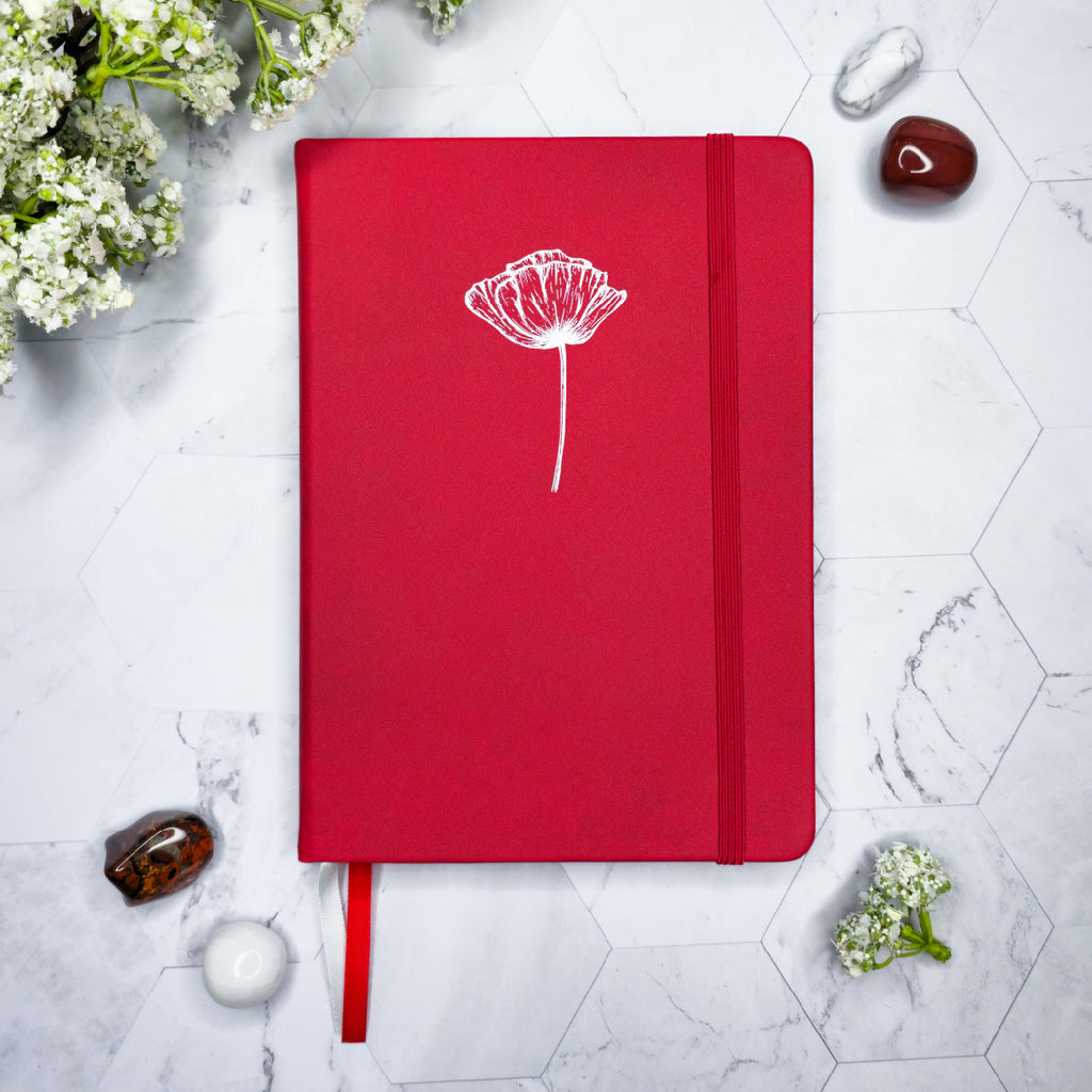 Bullet Journal planner a5 stipjes dotted klaproos journal this