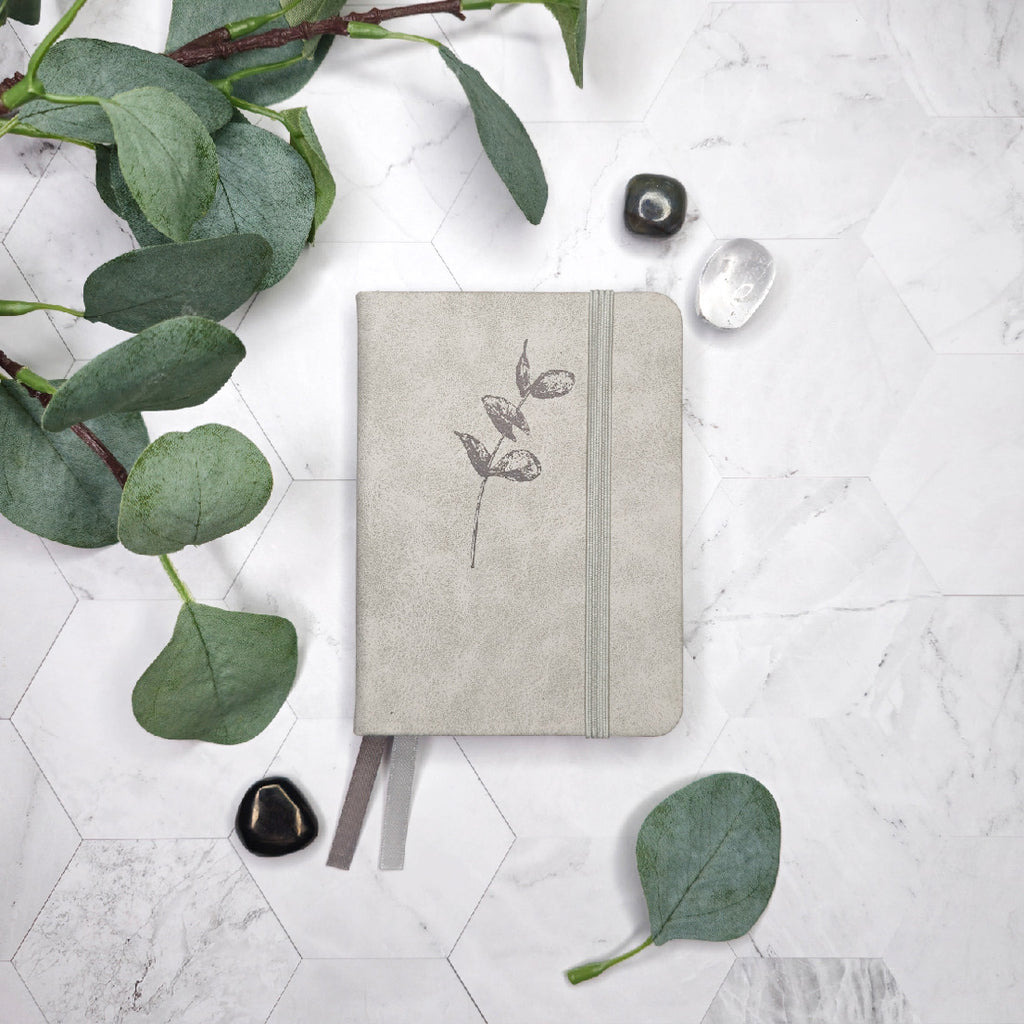 Bullet Journal planner mini stipjes dots eucalyptus journal this