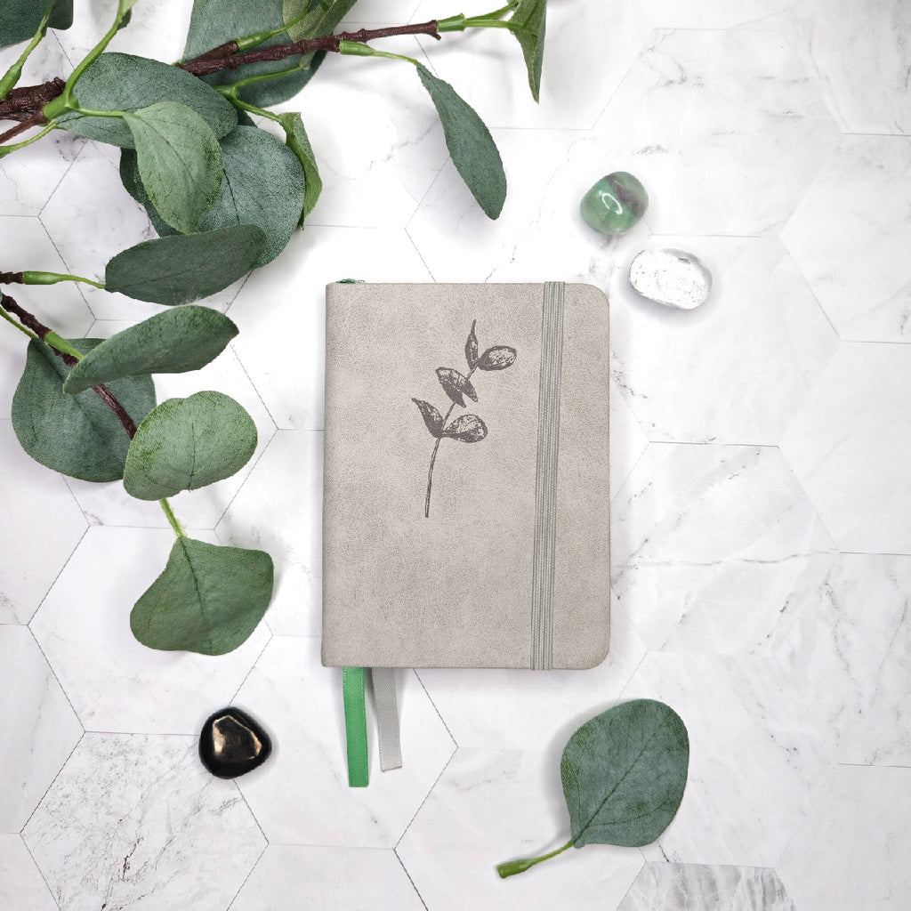 Bullet_Journal_planner_mini_stipjes_dotted_eucalyptus_groen journal_this