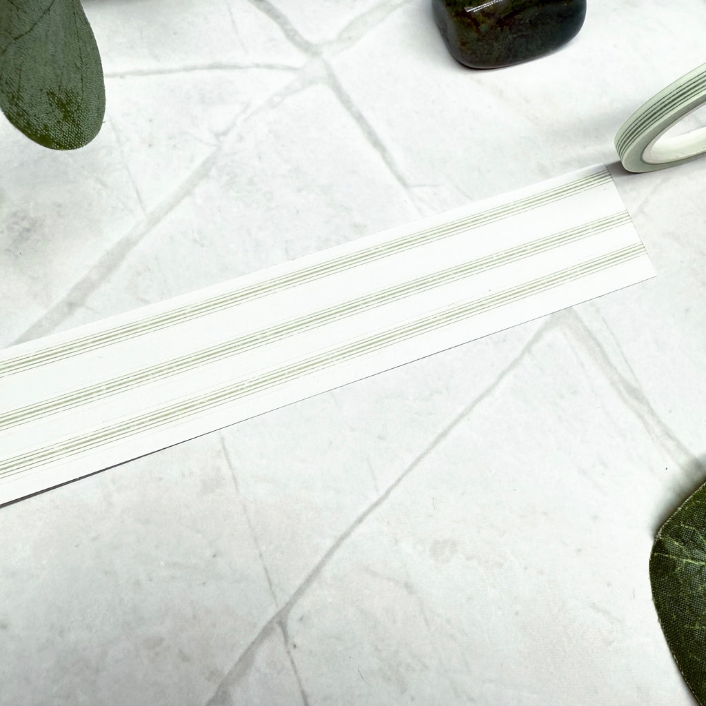 Washi tape  - Contour Frame (Green) Journal This