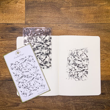 Crackled paper achtergrond stempel