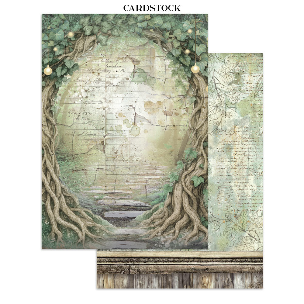 Stamperia Ephemera - Herbarium Silvae Junk Journal Book (SBJK09) Stamperia