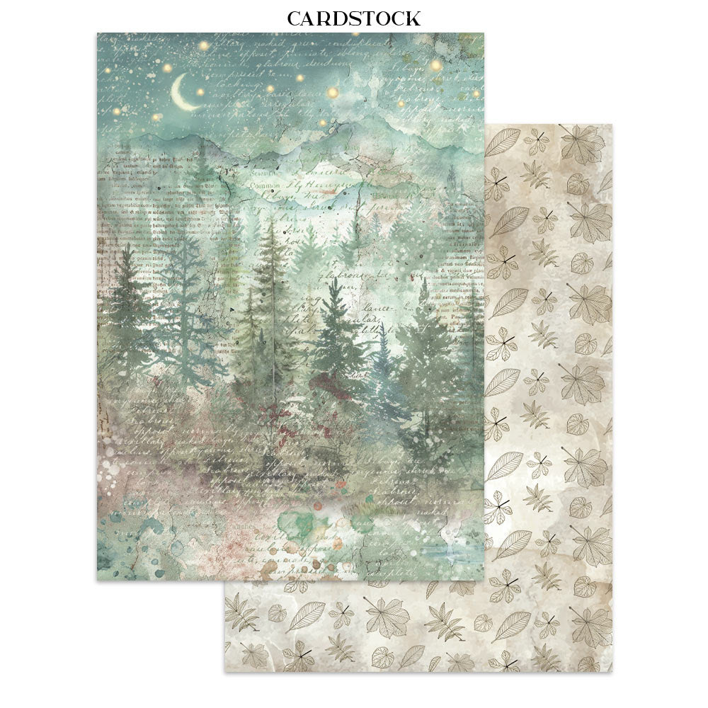 Stamperia Ephemera - Herbarium Silvae Junk Journal Book (SBJK09) Stamperia