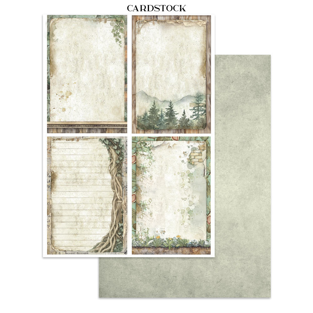 Stamperia Ephemera - Herbarium Silvae Junk Journal Book (SBJK09) Stamperia