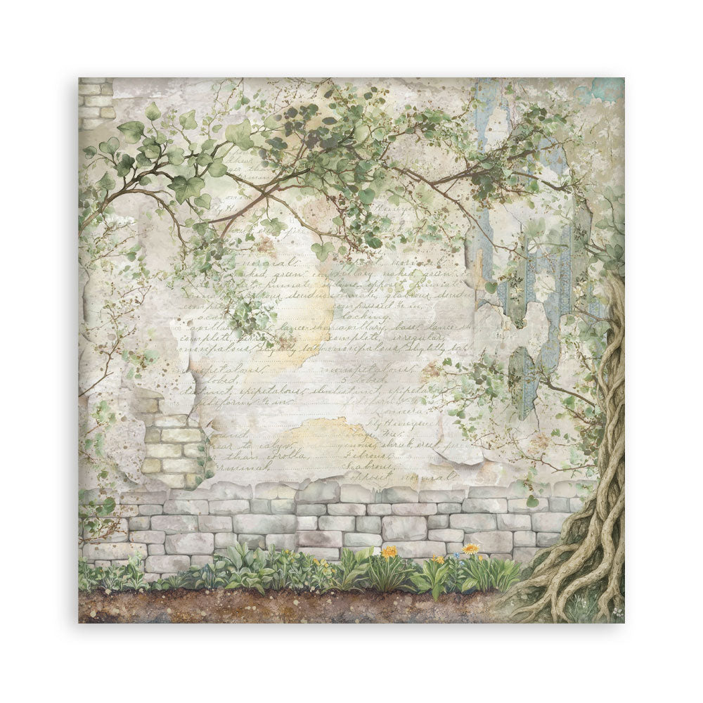 Stamperia papierblok - Herbarium Silvae Single Face (SBBSXB20) Stamperia