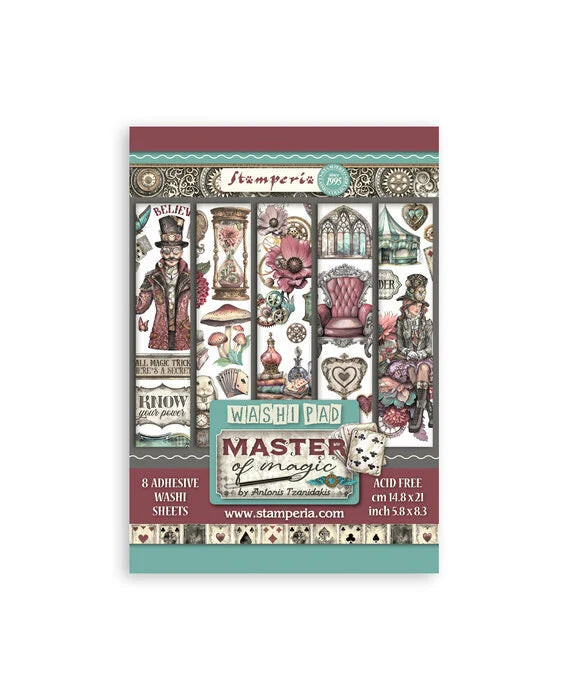 Master of Magic washi blok pad a5