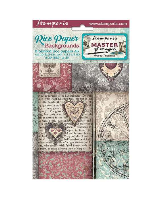 Master of magic rijstpapier decoupage knipvellen A6