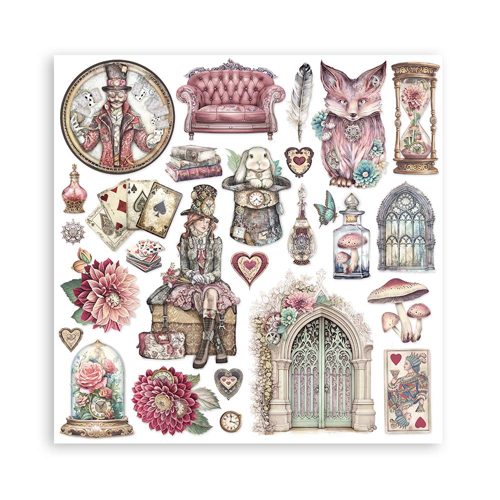 Stamperia papierblok - Master of Magic (SBBS122) Stamperia