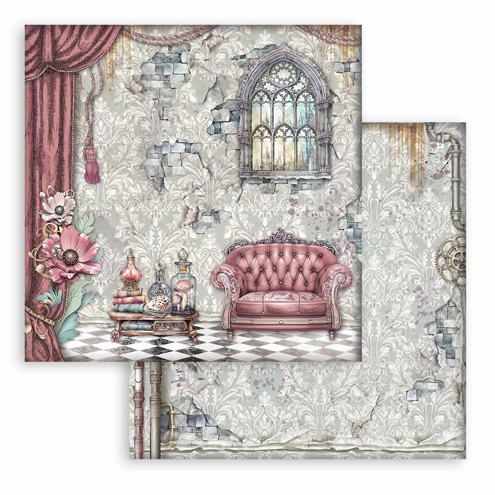 Stamperia papierblok - Master of Magic (SBBS122) Stamperia