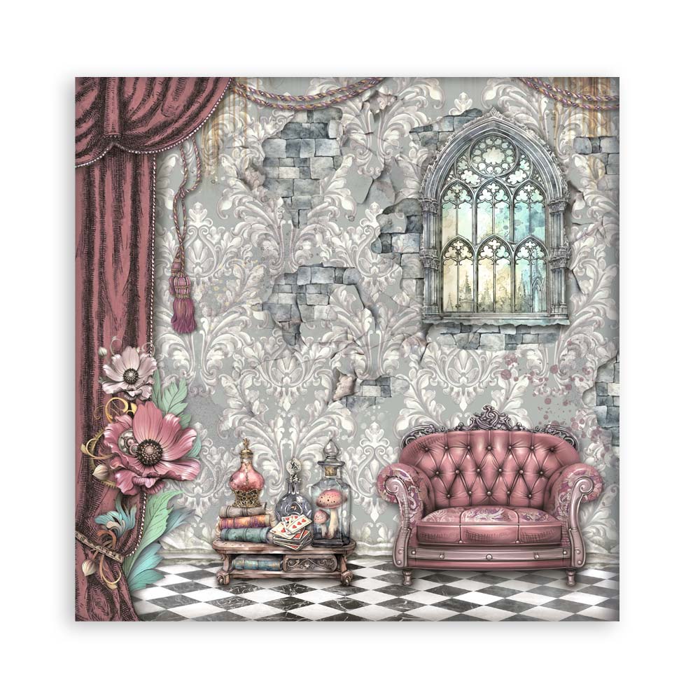 Stamperia papierblok - Master of Magic Single Face (SBBSXB09) Stamperia