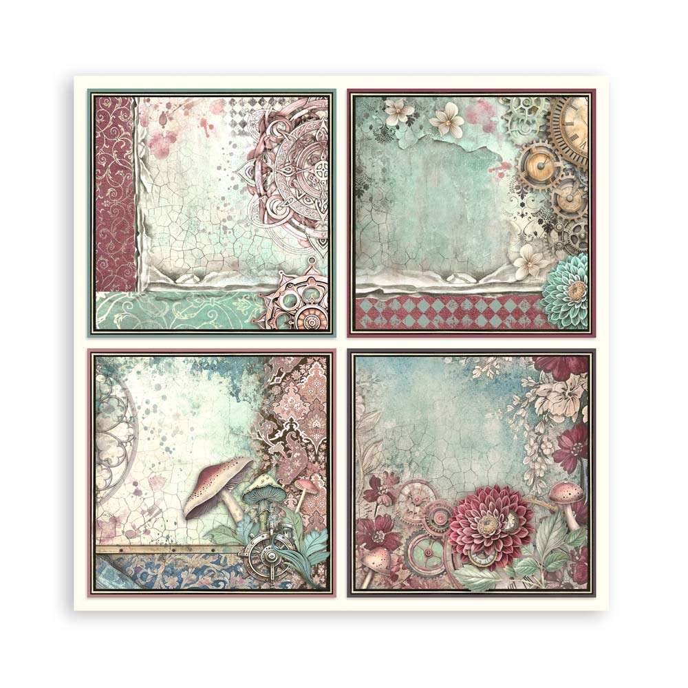 Stamperia papierblok - Master of Magic Single Face (SBBSXB09) Stamperia