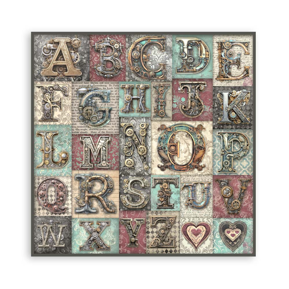 Stamperia papierblok - Master of Magic Single Face (SBBSXB09) Stamperia