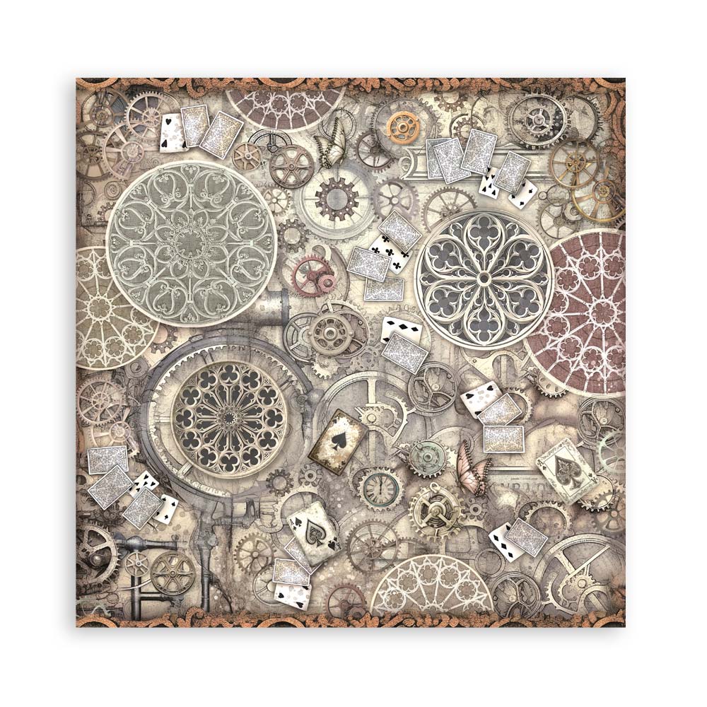 Stamperia papierblok - Master of Magic Single Face (SBBSXB09) Stamperia