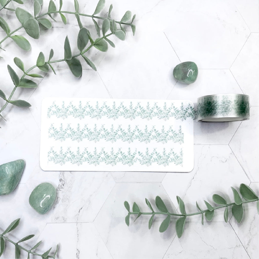 Pet tape eucalyptus journal this