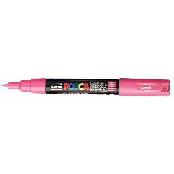 Posca stift brush  pen roze pink