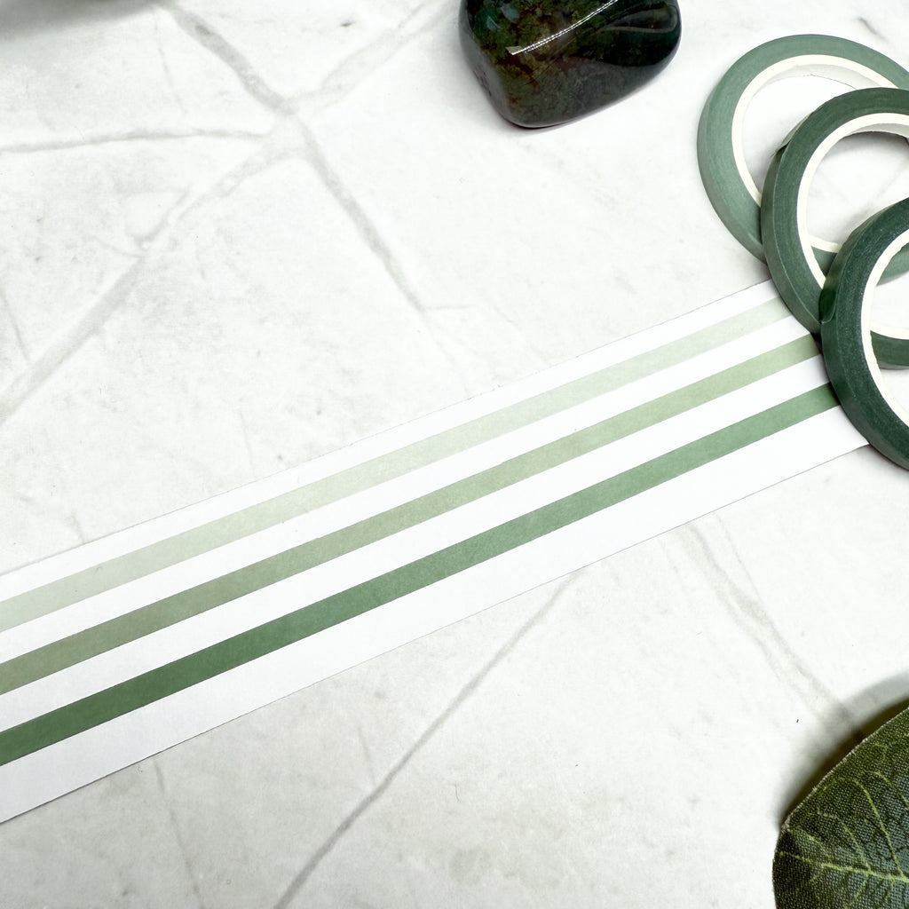 Washi tape  - Contour Shade (Sage) Journal This