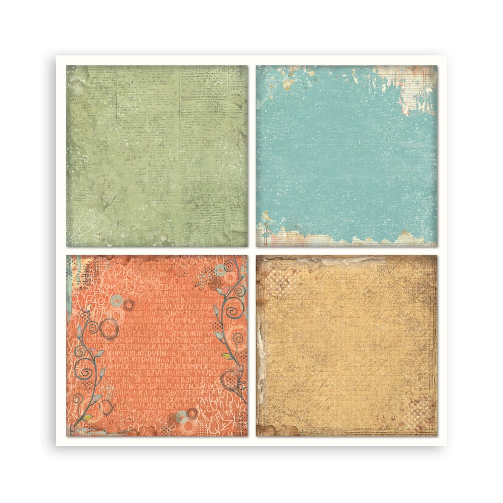 Stamperia papierblok - Furry Friends Single Face (SBBSXB18) Stamperia