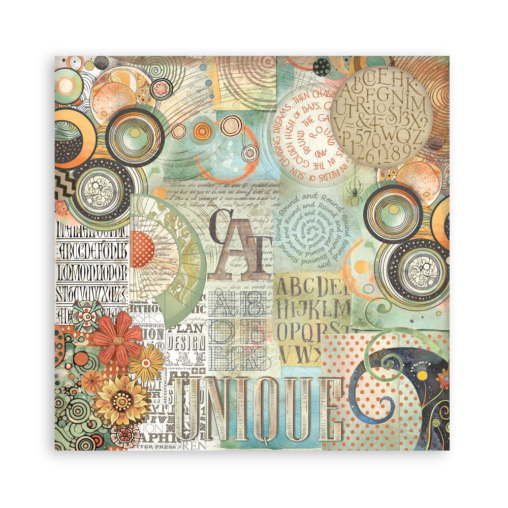 Stamperia papierblok - Furry Friends Single Face (SBBSXB18) Stamperia