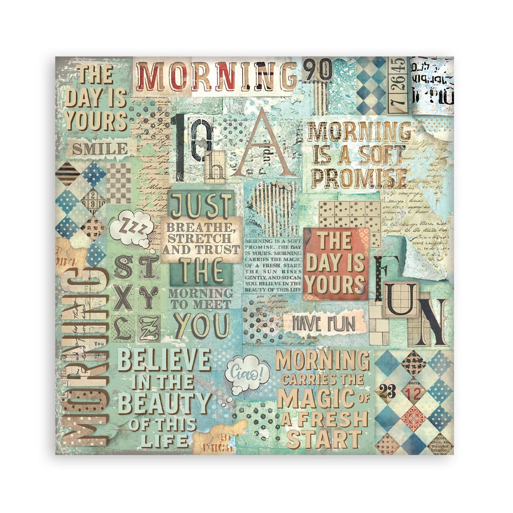 Stamperia papierblok - Furry Friends Single Face (SBBSXB18) Stamperia