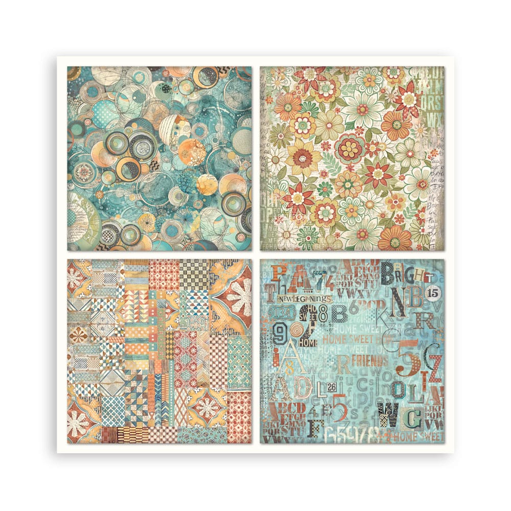 Stamperia papierblok - Furry Friends Single Face (SBBSXB18) Stamperia