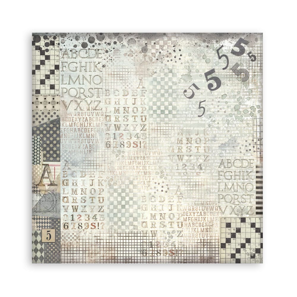 Stamperia papierblok - Furry Friends Single Face (SBBSXB18) Stamperia