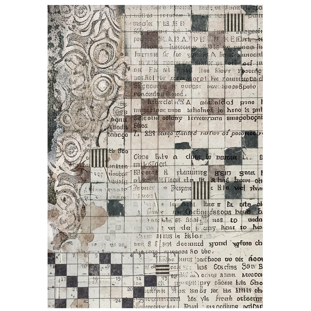 Stamperia Rice Paper - Furry Friends A6 Backgrounds (DFSAK6046) Stamperia