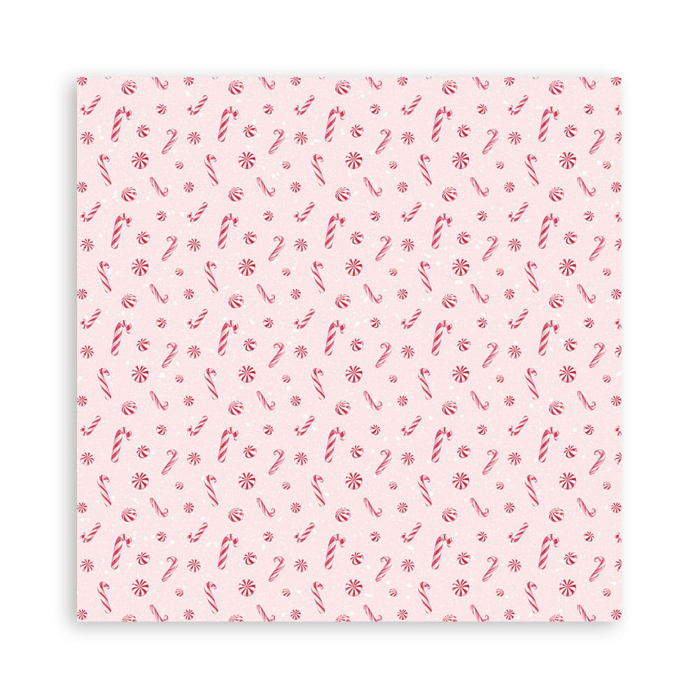 Stamperia papierblok - Candy Christmas Single Face (SBBSXB15) Stamperia