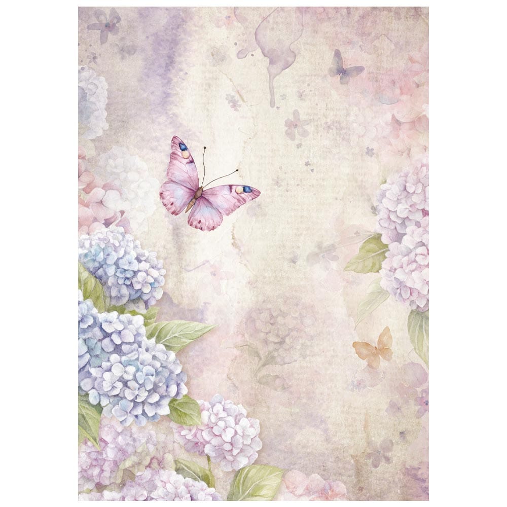 Stamperia Rice Paper -  Quiet Days A6 Mini (DFSA6X01) Stamperia