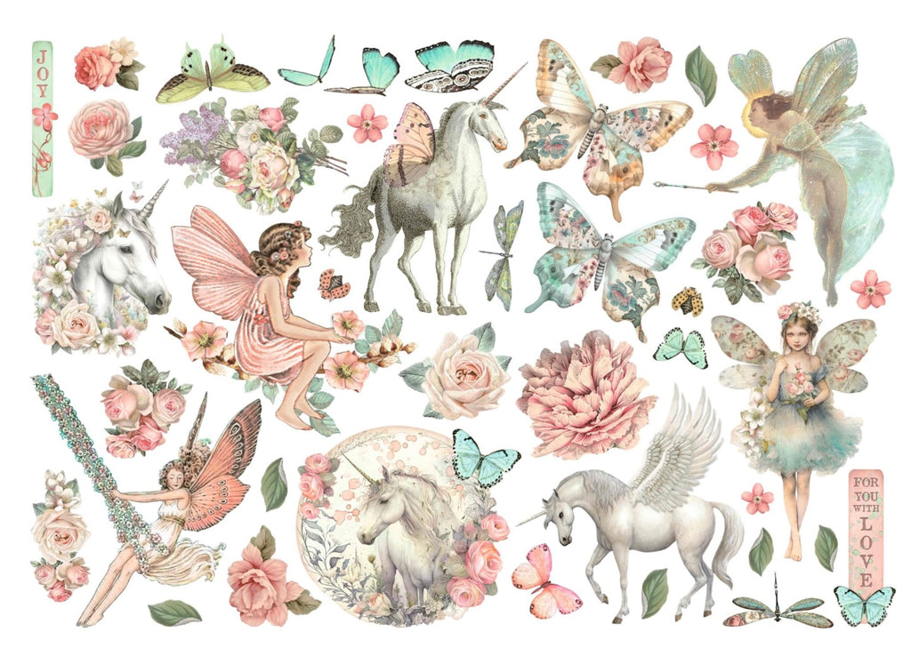 Stamperia Ephemera - Wonderland (DFLCT49) Stamperia