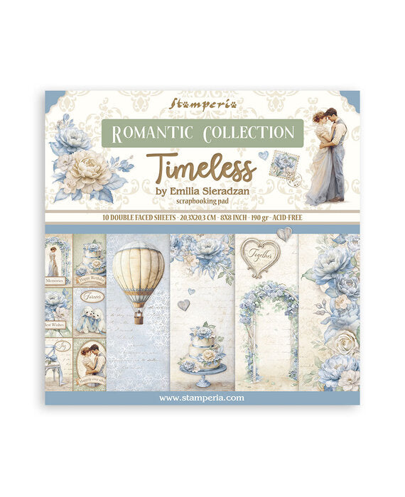 Stamperia papierblok - Timeless (SBBS127) Stamperia