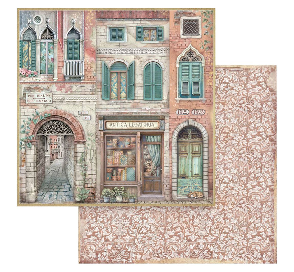 Stamperia papierblok - Venice City of Art (SBBS128) Stamperia