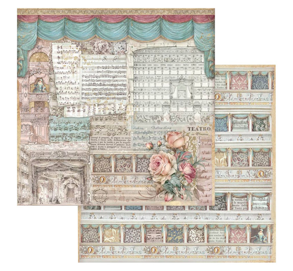 Stamperia papierblok - Venice City of Art (SBBS128) Stamperia