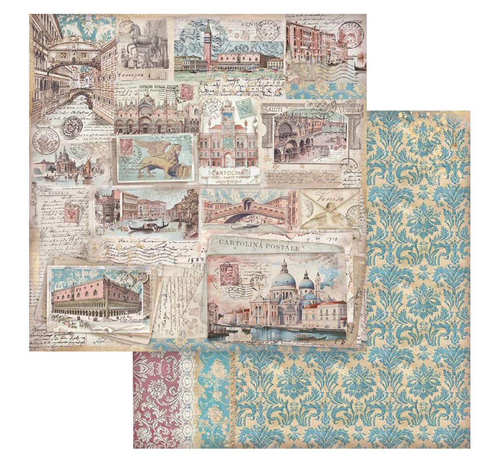 Stamperia papierblok - Venice City of Art (SBBS128) Stamperia