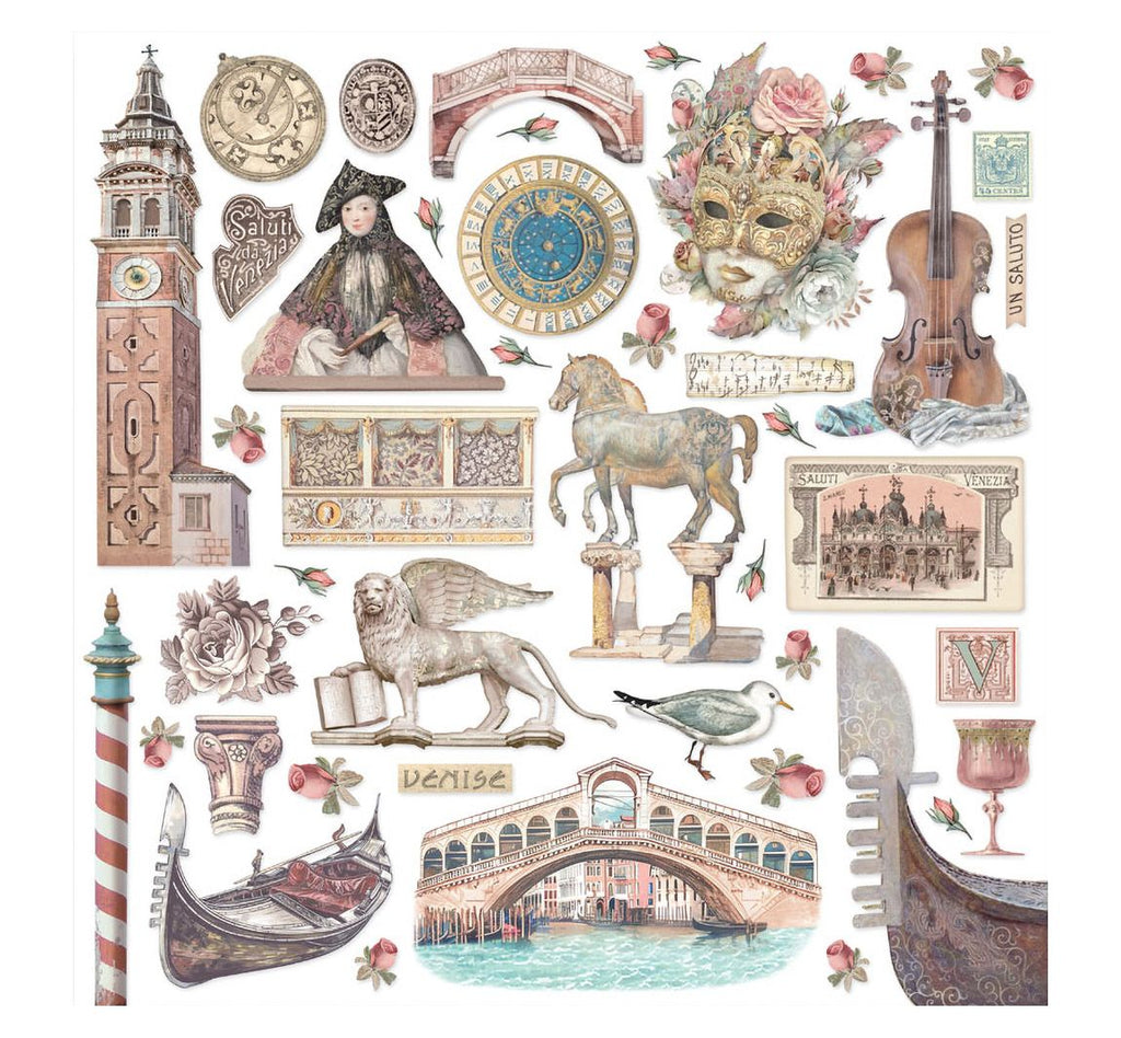 Stamperia papierblok - Venice City of Art (SBBS128) Stamperia