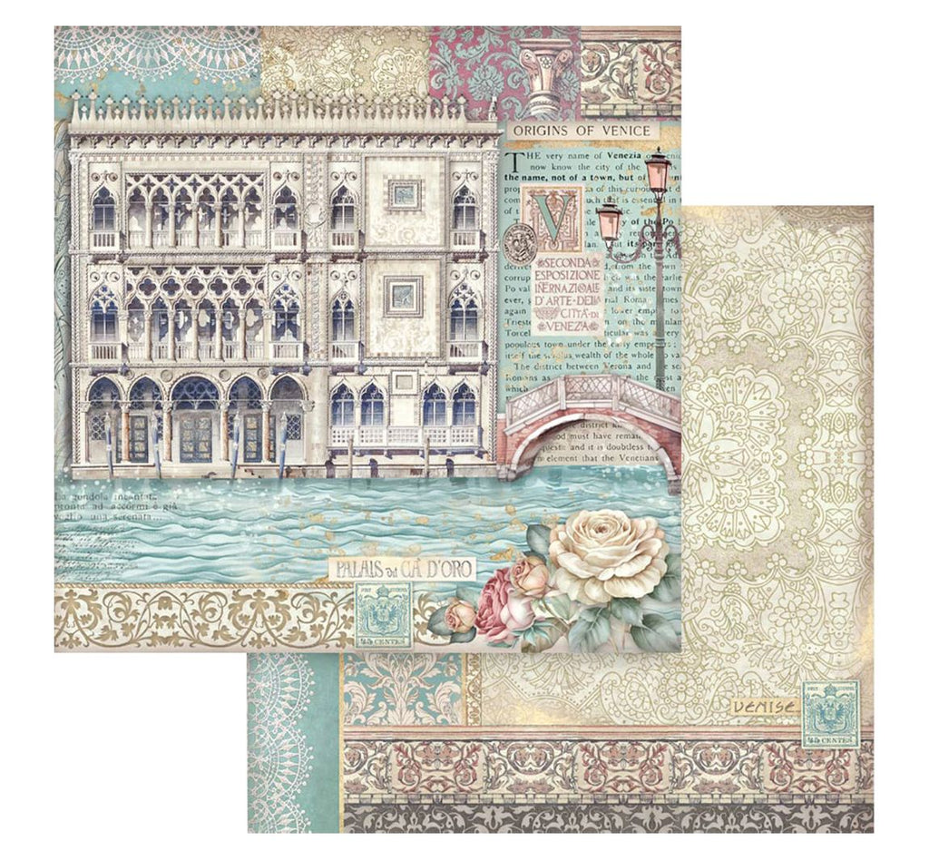 Stamperia papierblok - Venice City of Art (SBBS128) Stamperia