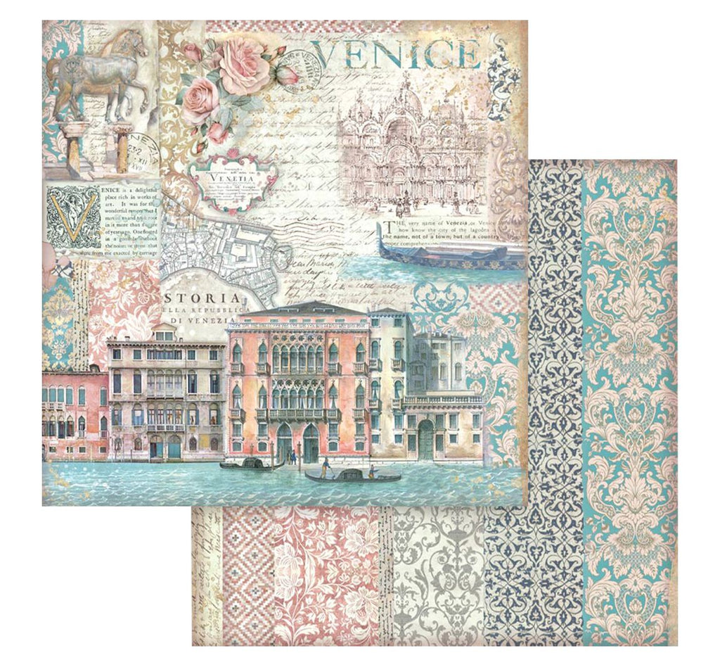 Stamperia papierblok - Venice City of Art (SBBS128) Stamperia
