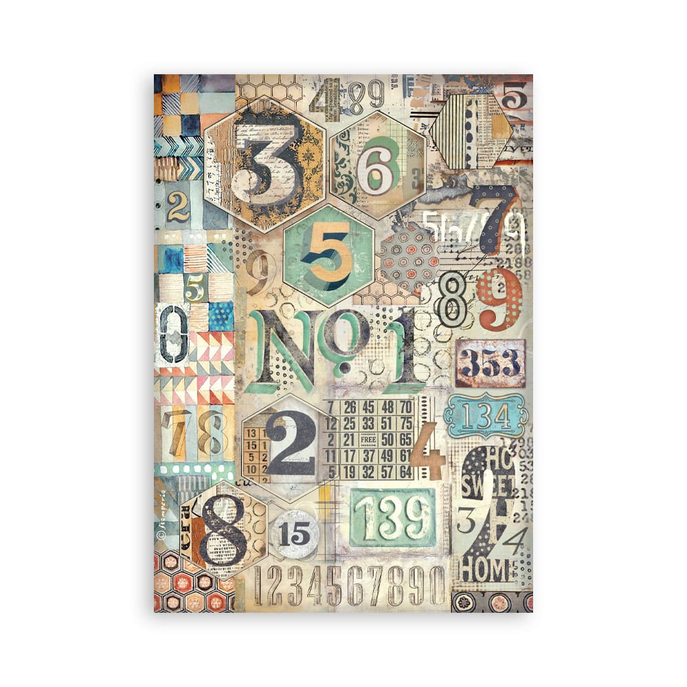 Stamperia Ephemera - Furry Friends A5 Washi Pad (SBW25) Stamperia