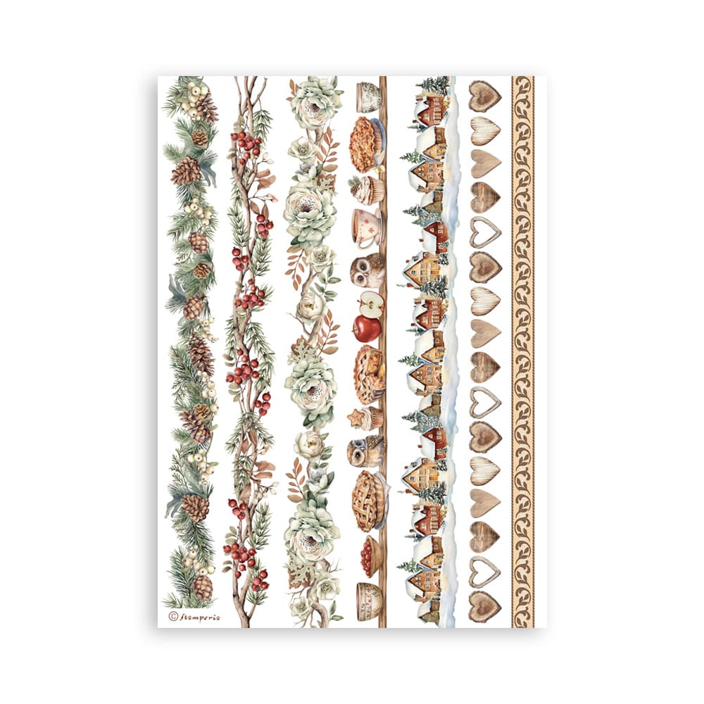 Stamperia Ephemera - The Owl’s House A5 Washi Pad (SBW23) Stamperia