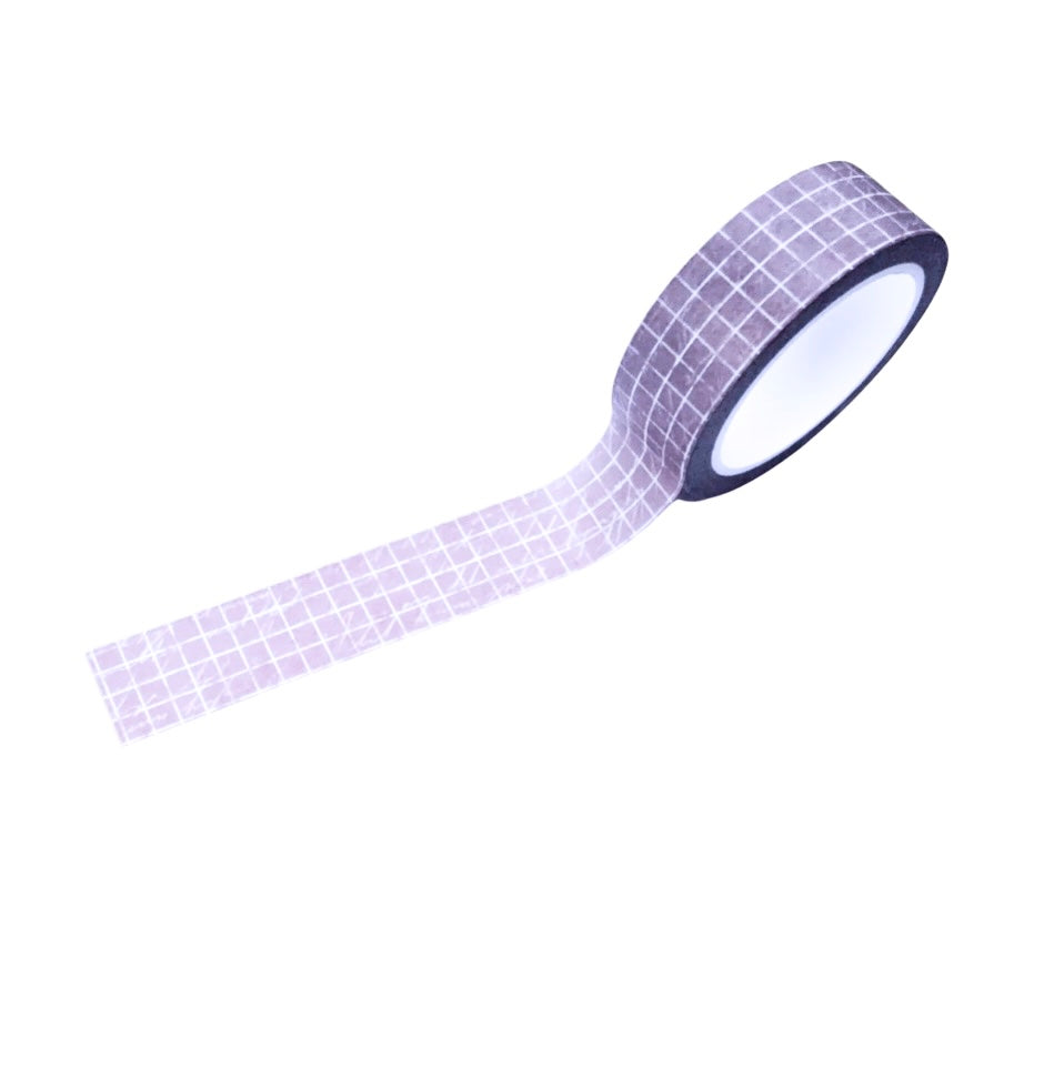 Washi tape - Grid (vintage purple) Journal This