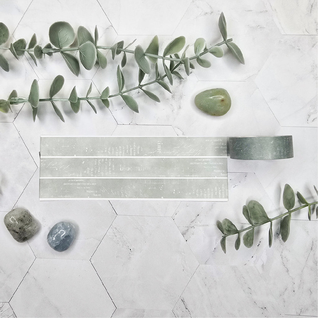 Vintage washi tape washitape groene plakband