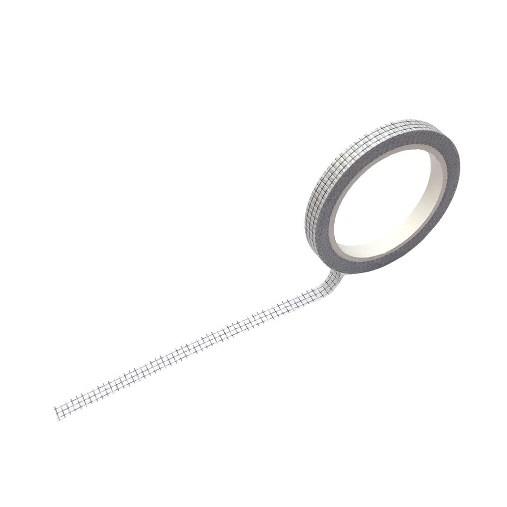 Washi tape  - Contour Grid (Black) Journal This