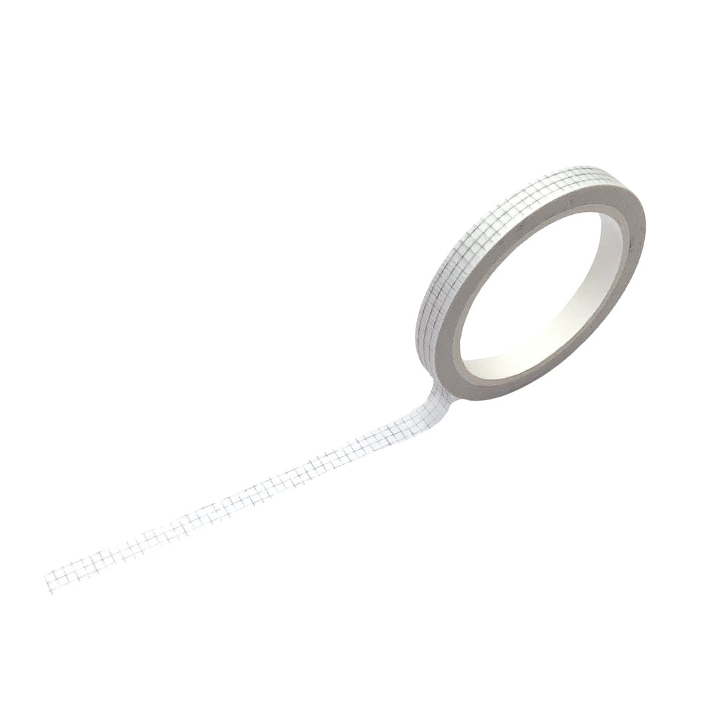 Washi tape  - Contour Grid (Grey) Journal This