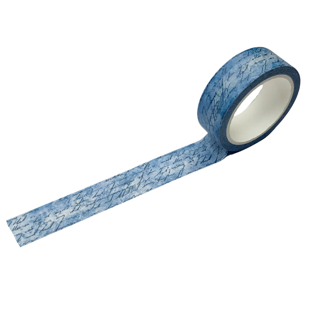 Washi tape - Light Script (Denim) Journal This