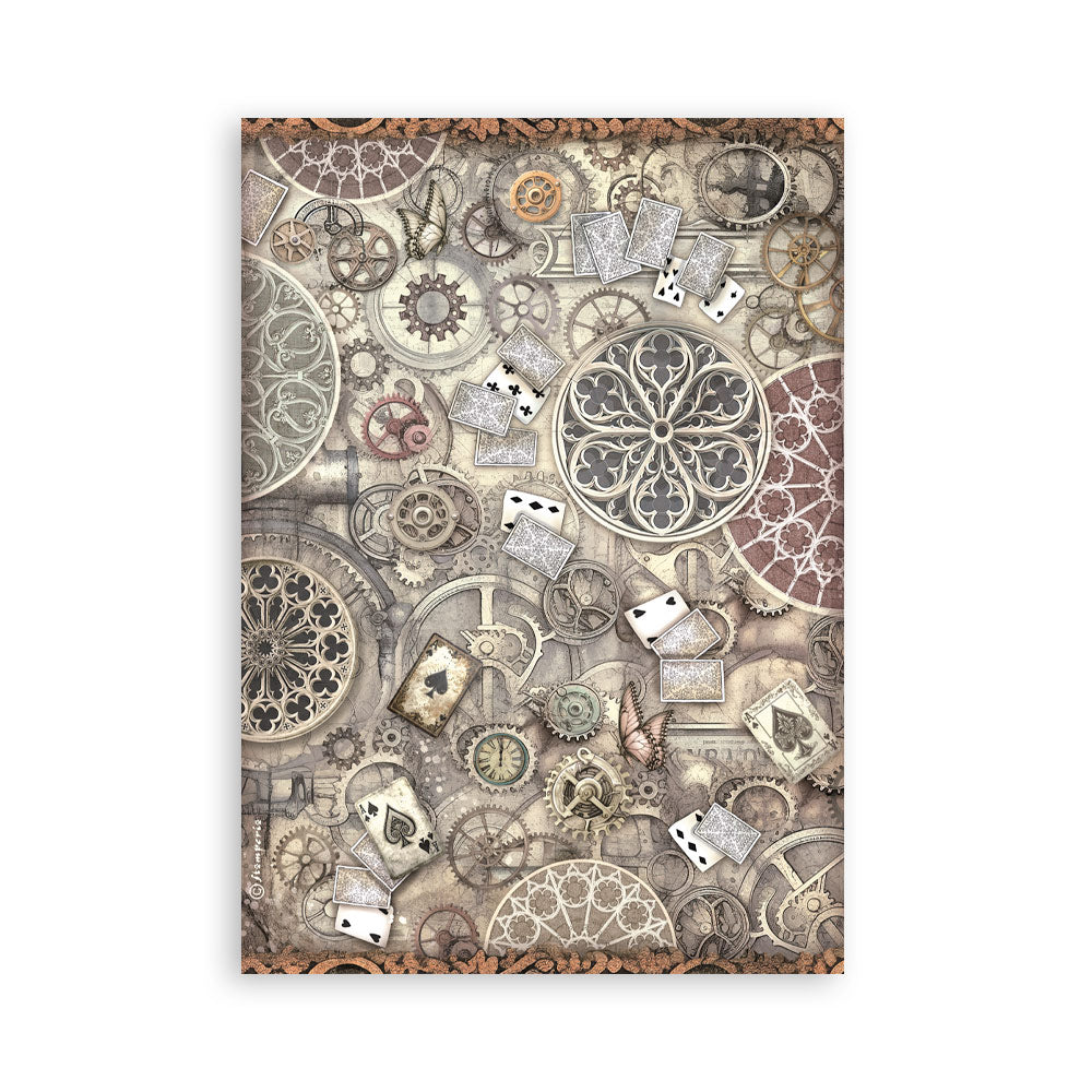 Stamperia Ephemera - Master of Magic A5 Washi Pad (SBW16) Stamperia