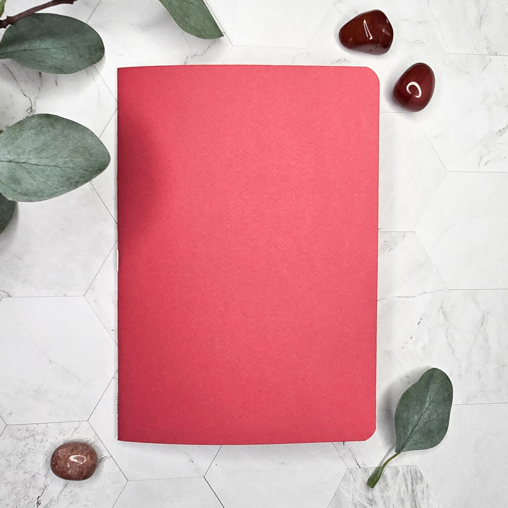 a5 sticker boek insert bewaren bewaar storage journal this rood