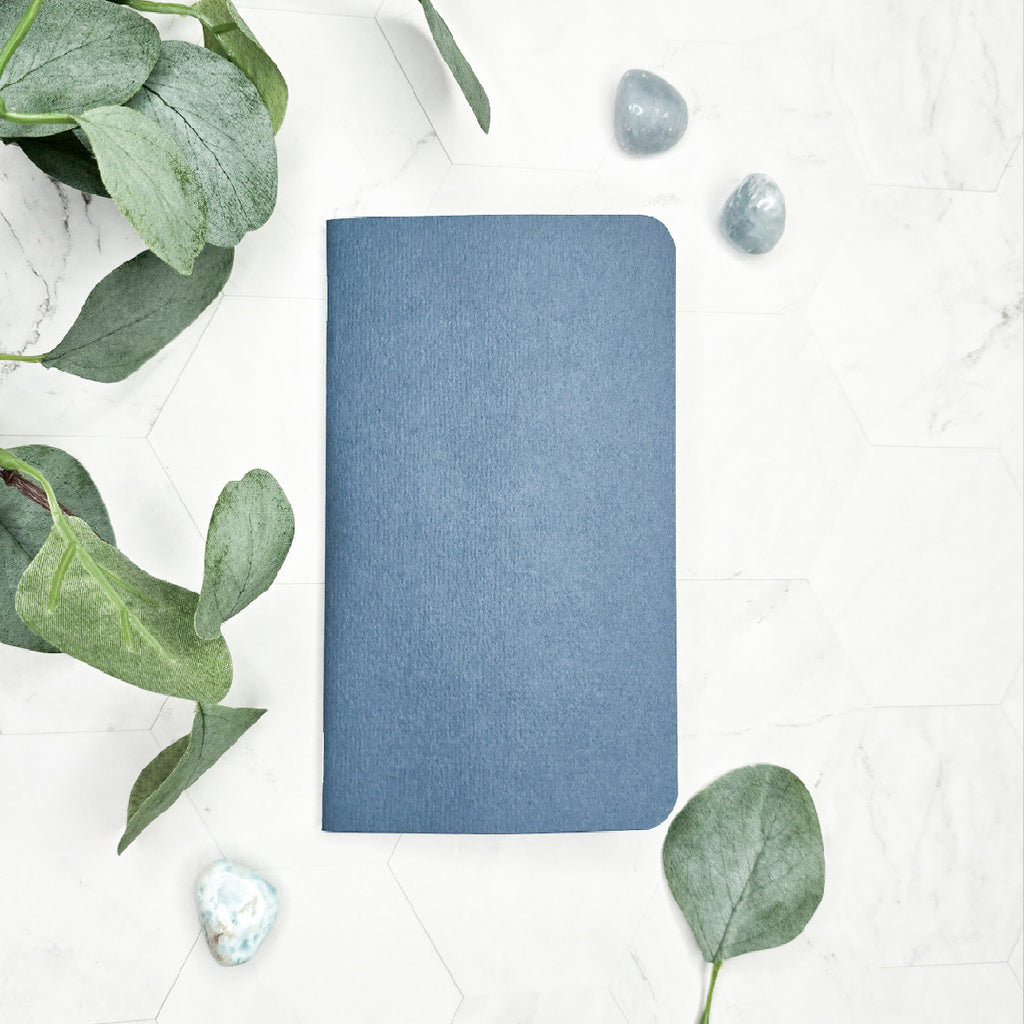 sticker boek insert medium bewaren bewaar storage journal this blauw