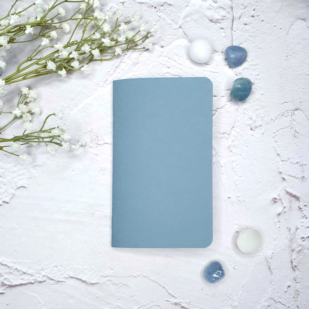 sticker boek insert medium bewaren bewaar storage journal this licht blauw