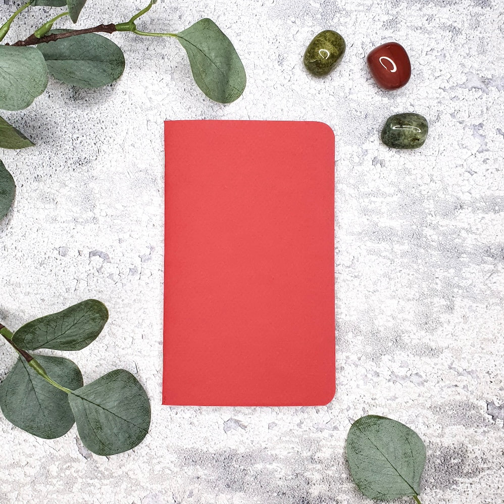 sticker boek insert medium bewaren bewaar storage journal this rood
