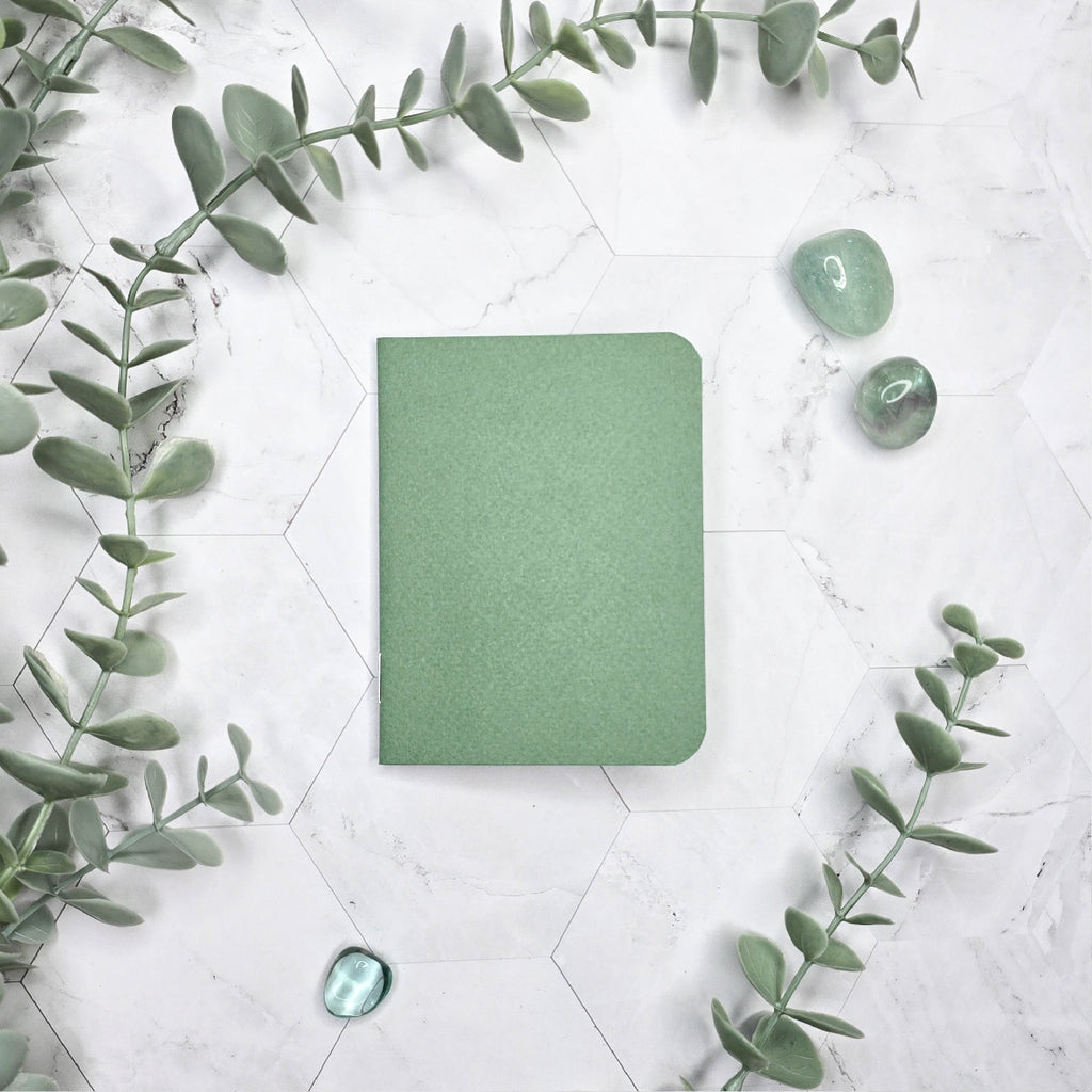 sticker boek insert mini bewaren bewaar storage journal this groen